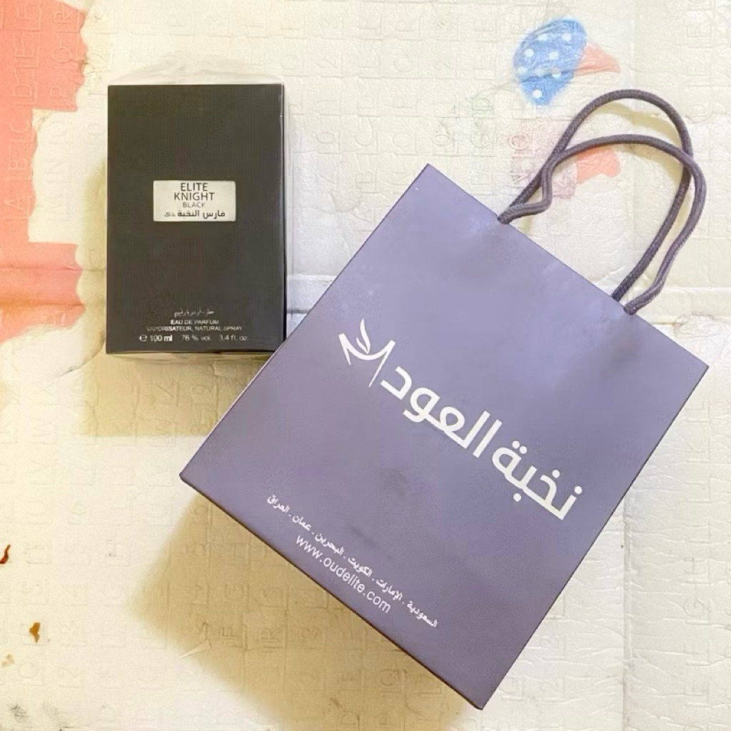 Elite Knight Black by Oud Elite Parfum Arab Original EDP 100ml