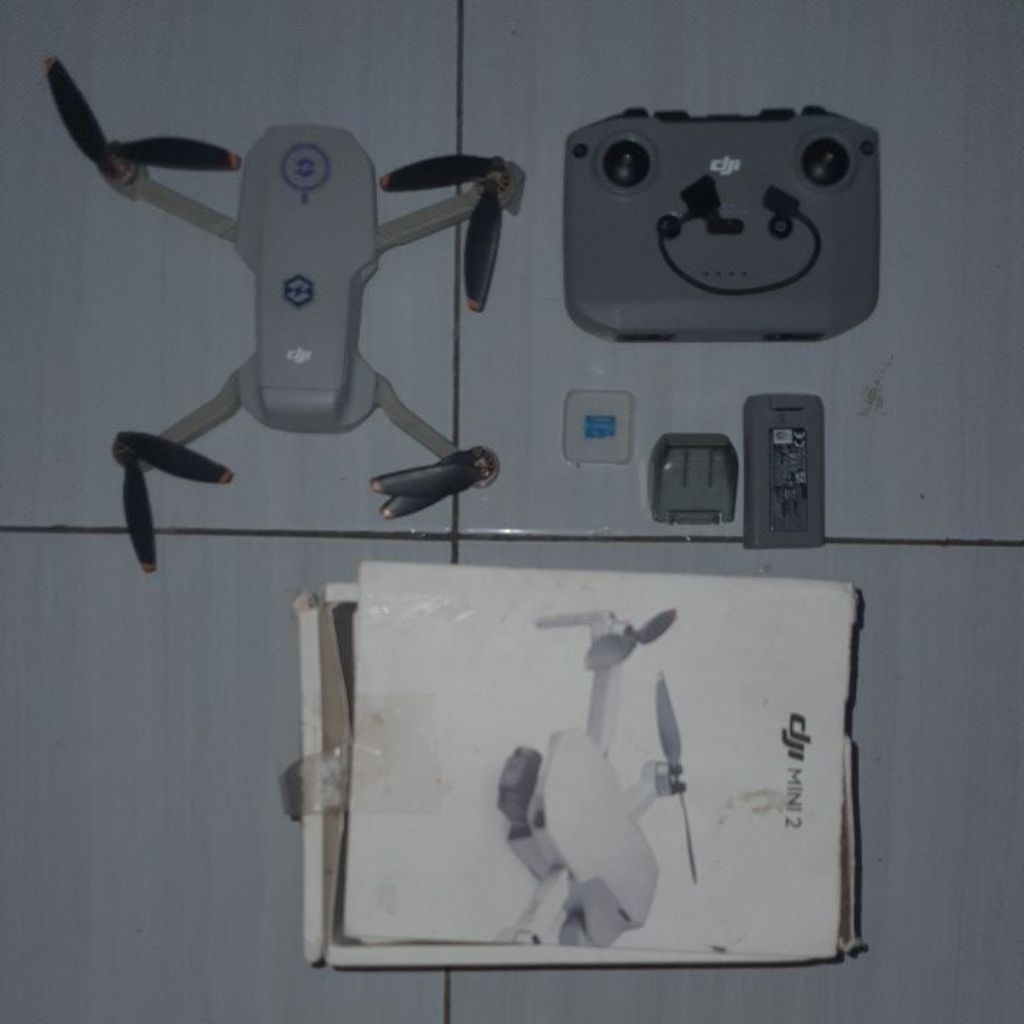 Drone DJI Mini 2 Second Bekas Free Memory 16Gb