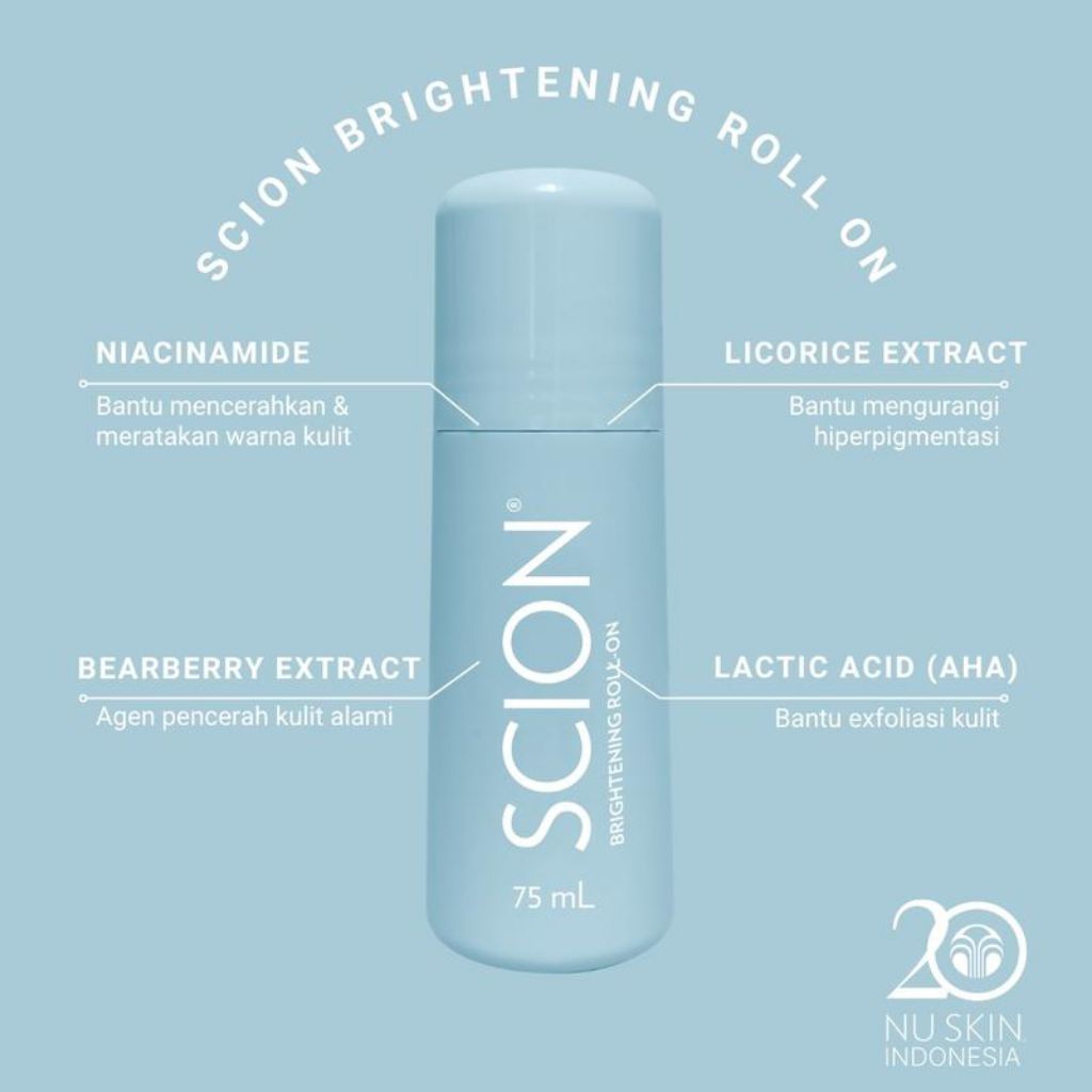 NEW PACKAGE SCION ROLL DEODORANT