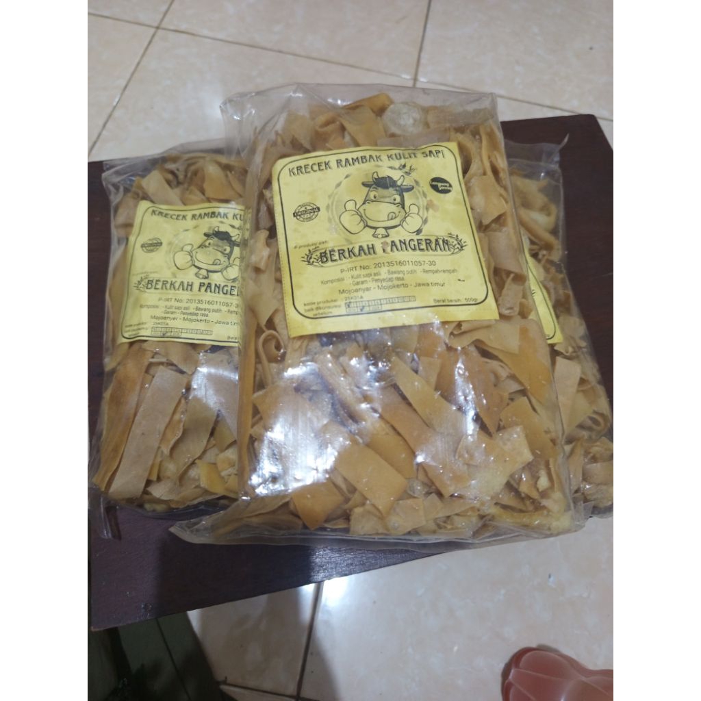 Rambak Sapi/ Krupuk Sapi Mentah /Rambak Sapi Mentah