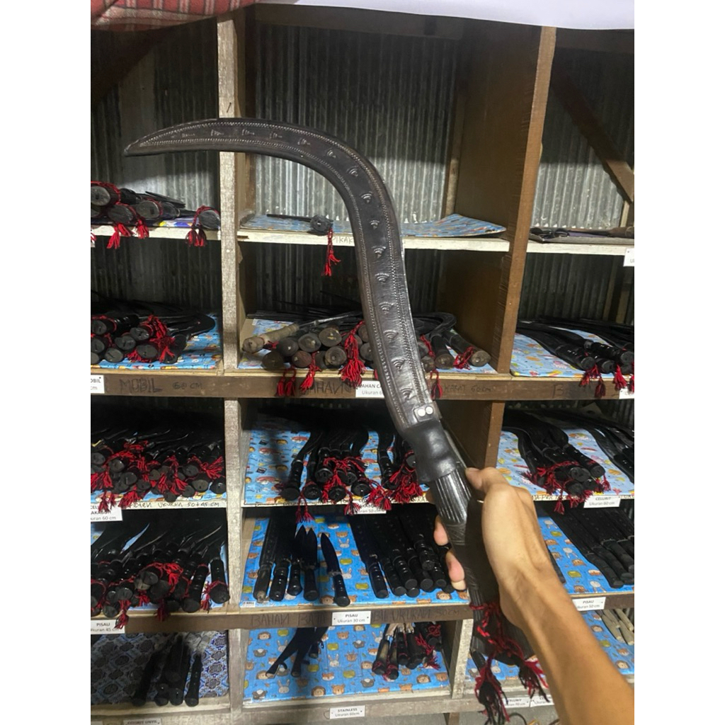 arit rumput serbaguna asli Madura uk60cm+sarung