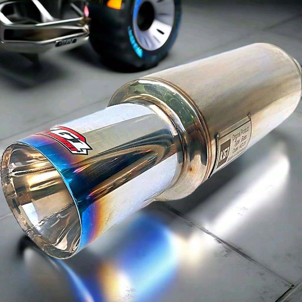 Knalpot Mobil Racing Bass Adem FULL Stainles Murah Berkualitaas Hks Omega spoon Gronel