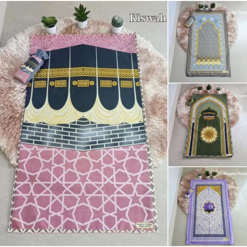 SAJADAH TRAVEL SEJADAH TRAVELING POUCH SOUVENIR UMROH SAJADAH JUMBO