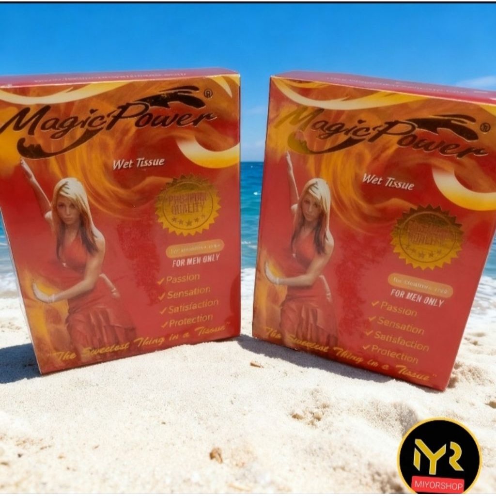 Tebus murah 3 box Tisu megic merah/ tisu megic power