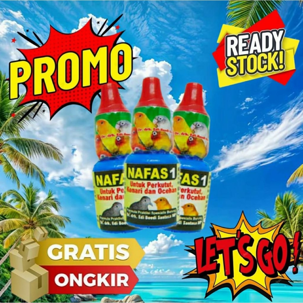NAFAS 1 DRH EDI SUPLEMEN OBAT BURUNG TOP
