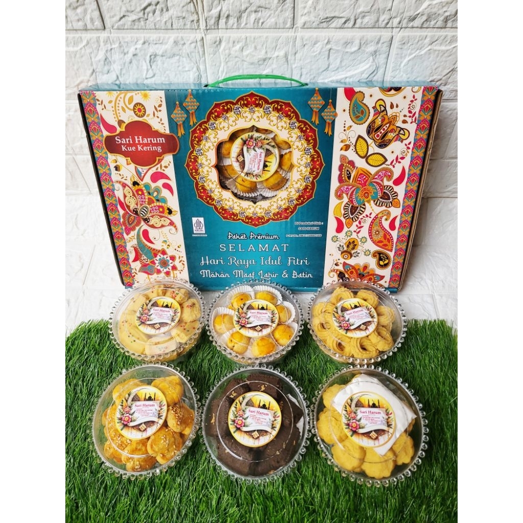 Sari Harum Premium  - Paket kue lebaran - Grosir paketan kue