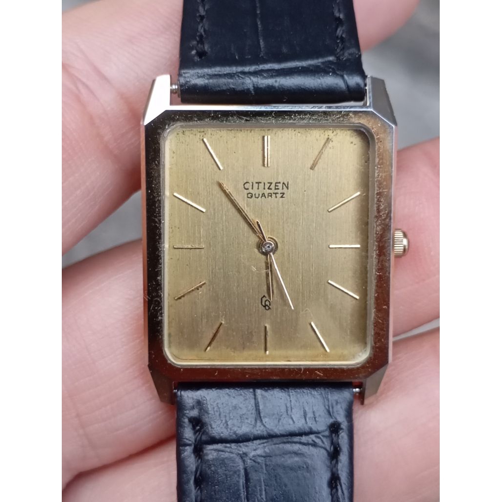 Jam tangan citizen tank Quartz original second preloved