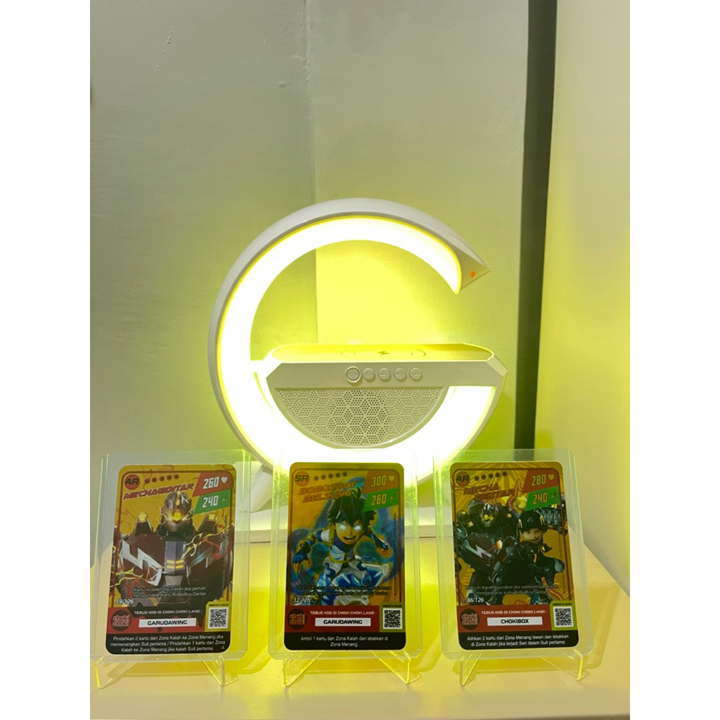 Kartu Boboiboy Beliung Mecha Gentar (SR/AR)
