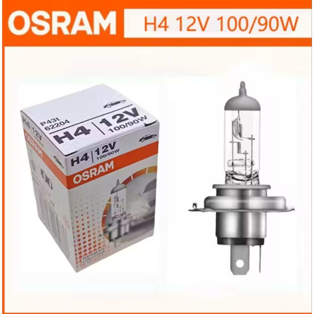 Bohlam Halogen OSRAM H4 12V 100/90W
