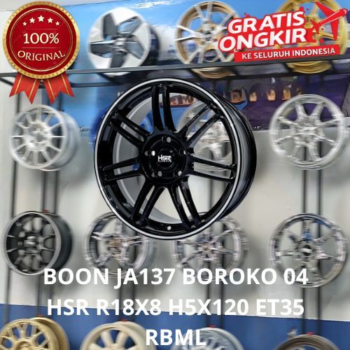 Pelek Mobil Xpander Crv Camry Civic Accord Hilux Sc Byd Atto Velg Mobil R18 Hsr Boon