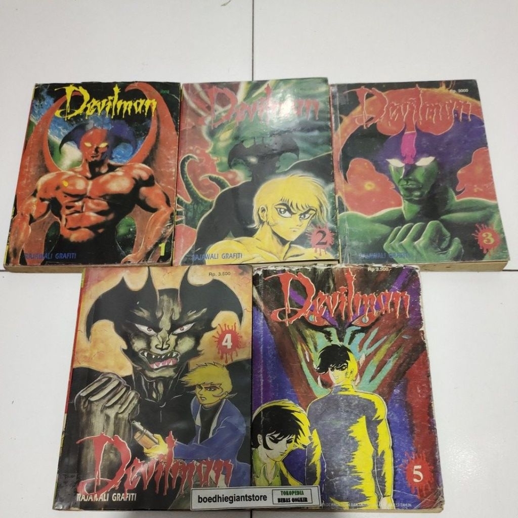 Komik Devilman 1-5 tamat, TS