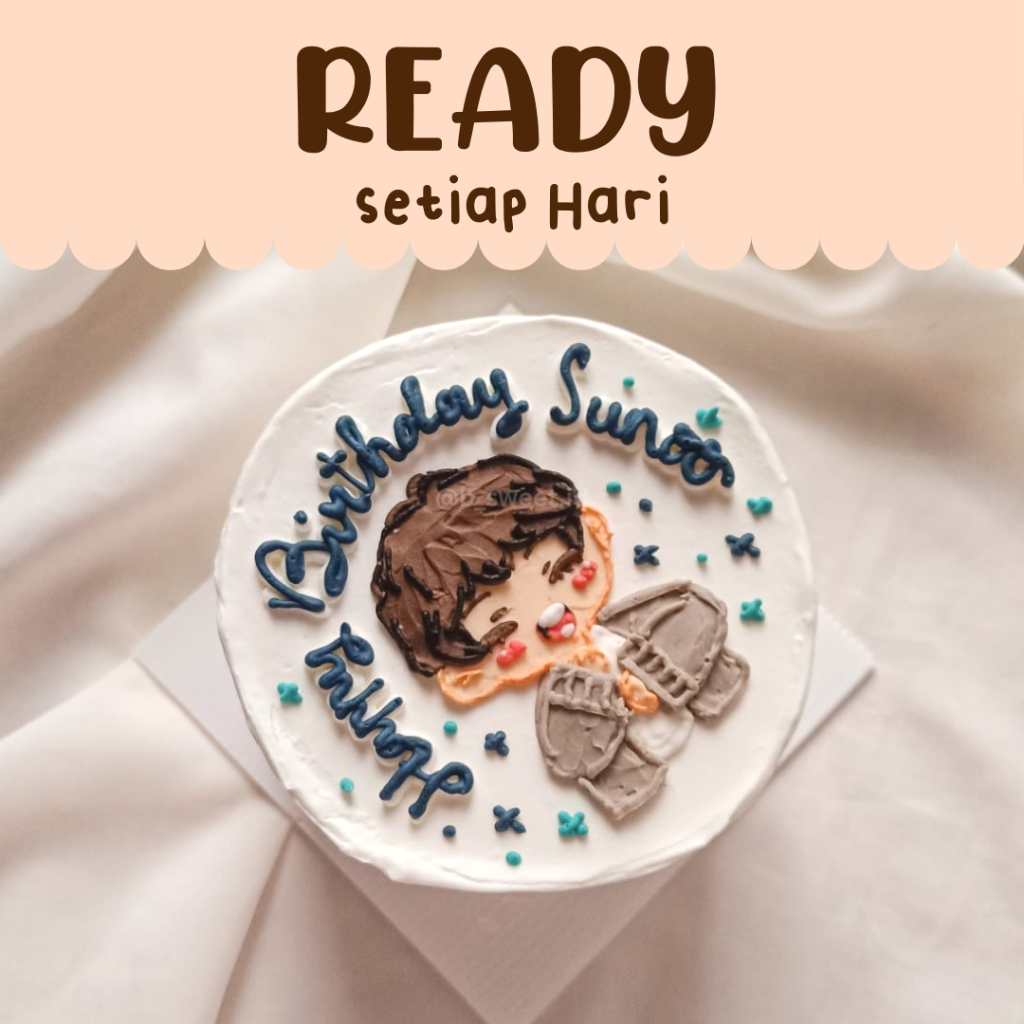 [D/12] Kue ulang tahun/ Korean Cake/ Mini Cake/ Korean Lunch Box Cake/ Birthday Cake/ Custom Cake