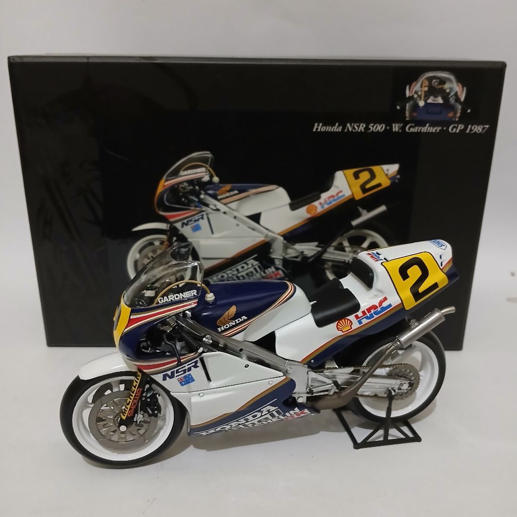 Diecast Motogp Minichamps 1/12 Wayne Gardner Honda NSR500 GP 1987 BIB
