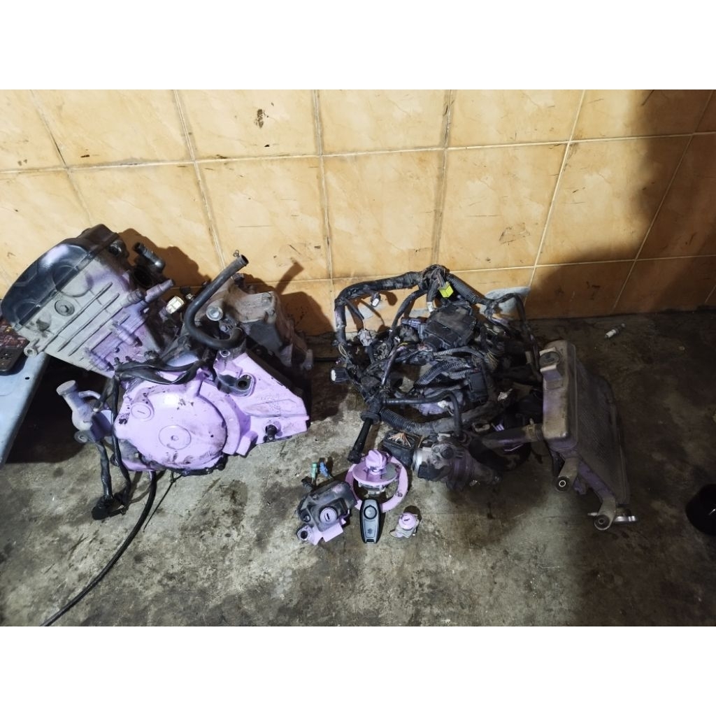 Mesin Suzuki GSX Keyless Original Copotan