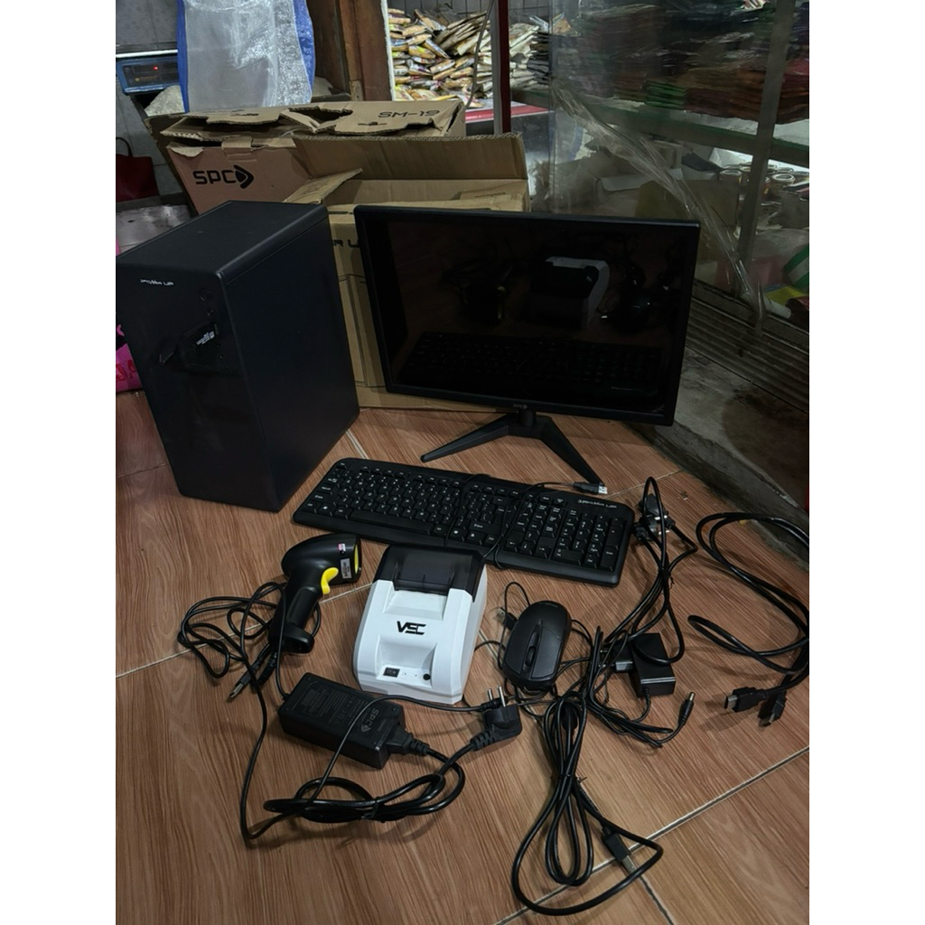 komputer kasir pc || komputer kasir ipos 4