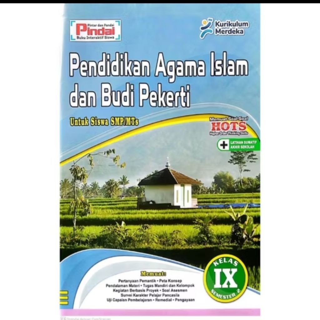 Buku LKS  PAI kelas 9 Smp/Mts semester 2 kurikulum merdeka