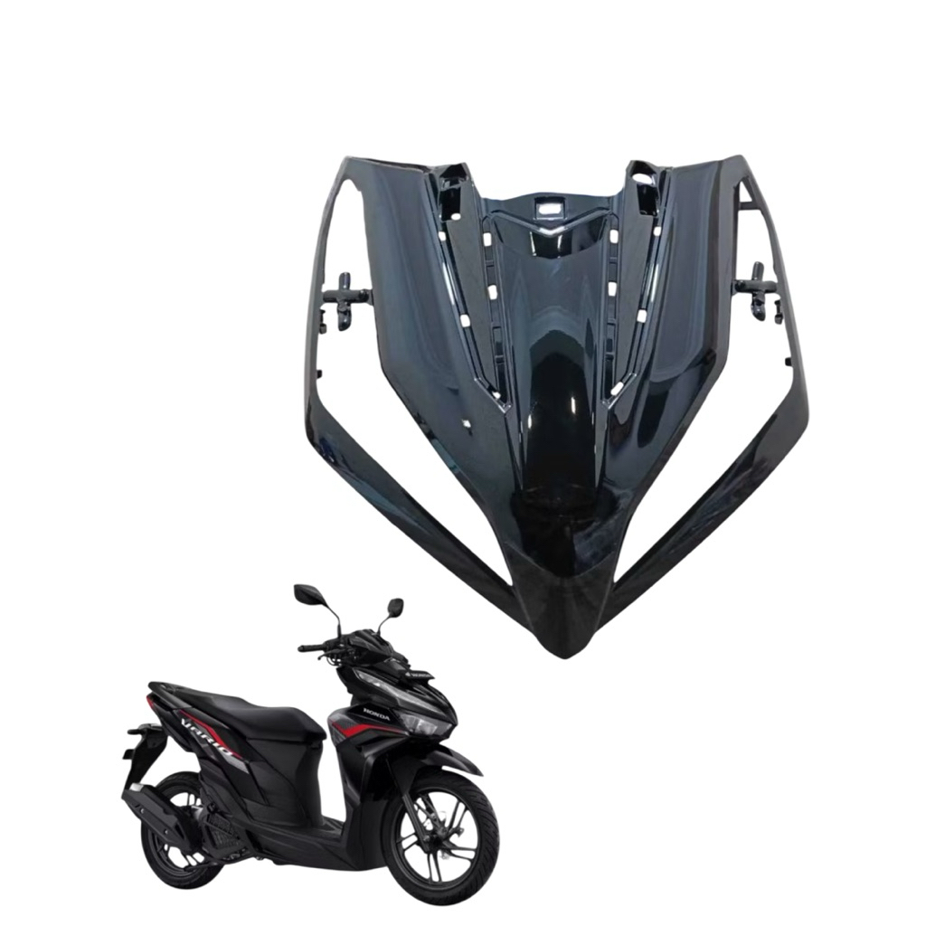 KAP COVER PANEL DEPAN VARIO125 ESP NEW HITAM VR