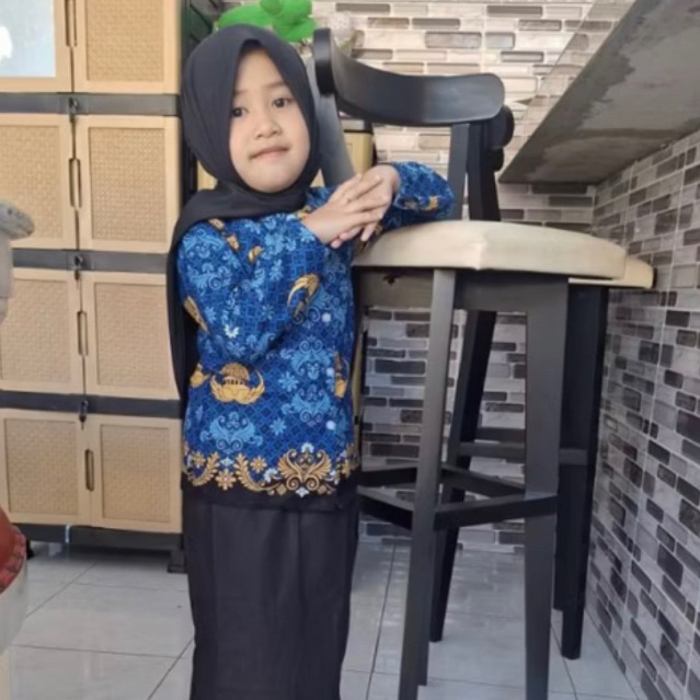 SERAGAM ASN ANAK MURAH  BAJU PROFESI GURU 1-7 TAHUN