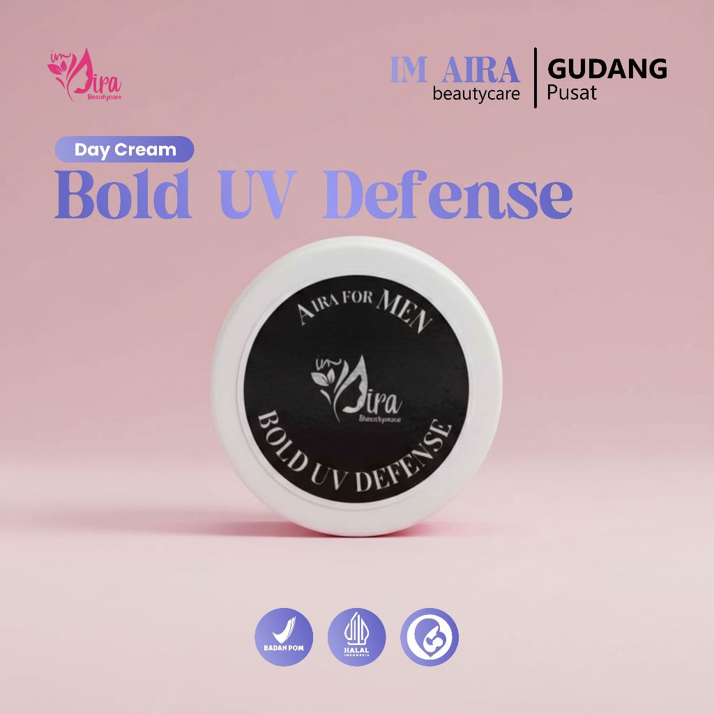 Aira for Men - Krim Siang Pria BPOM Skincare Wajah Cowok Original Halal