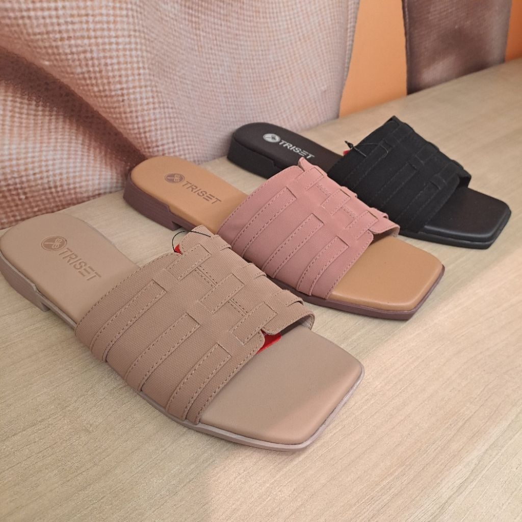 sandal teplek wanita Triset