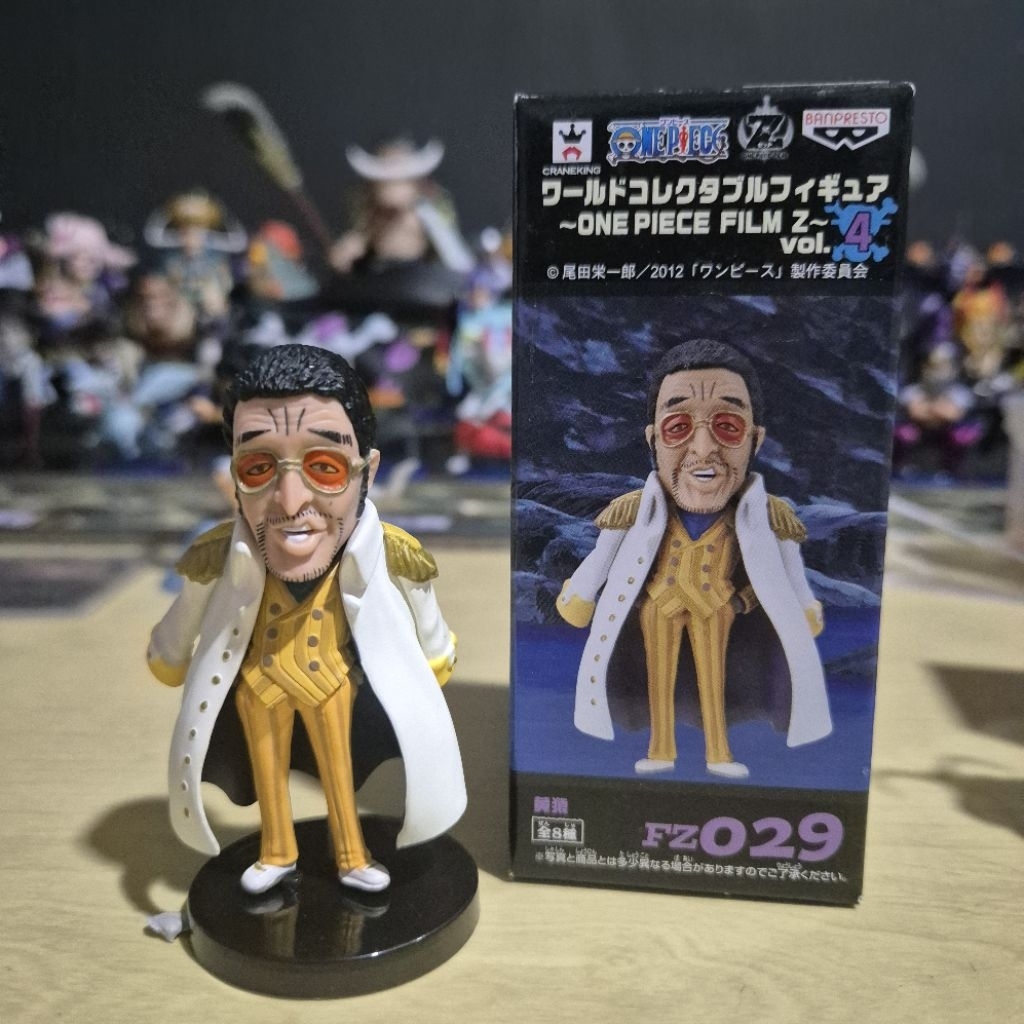 WCF admiral kizaru borsalino - movie Z set - one piece figure