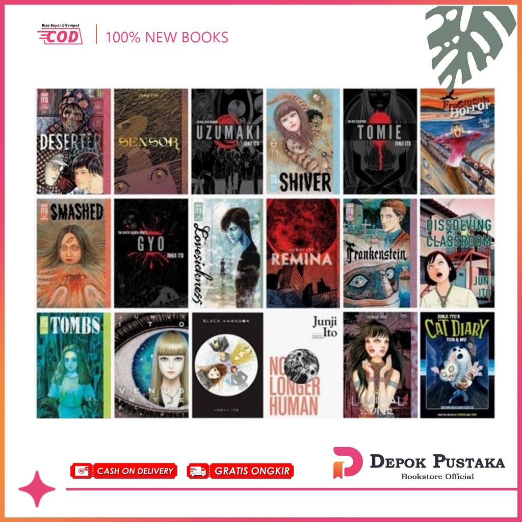 junji ito manga (English)