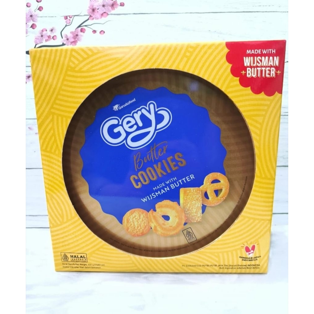 GERY BUTTER COOKIES KALENG