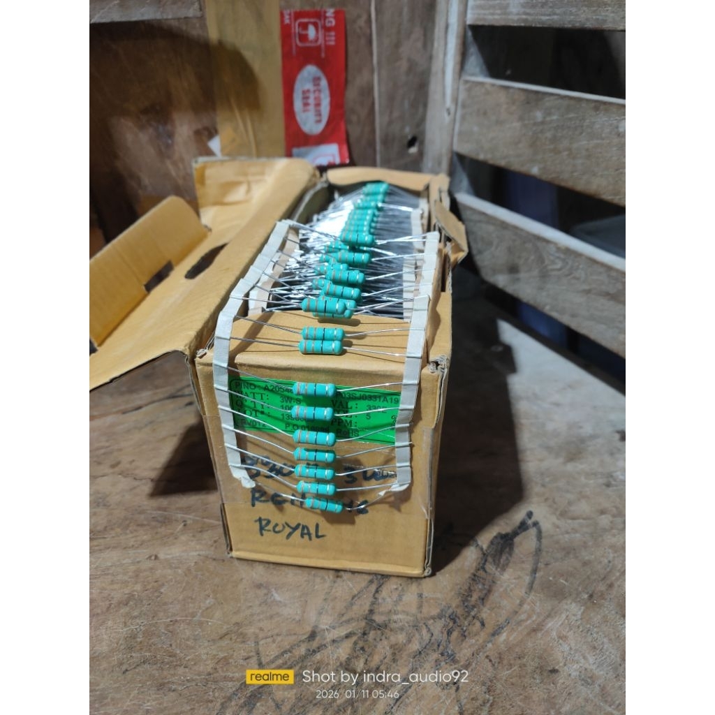 Resistor 330 ohm 330ohm 3 Watt 3watt