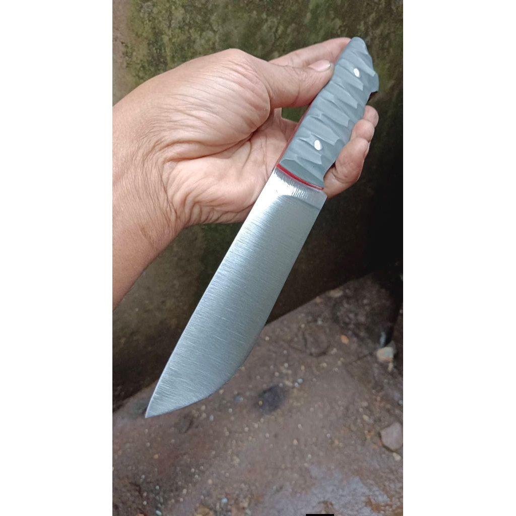 Pisau Sembelihan /pisau camping bahan D2 Universal