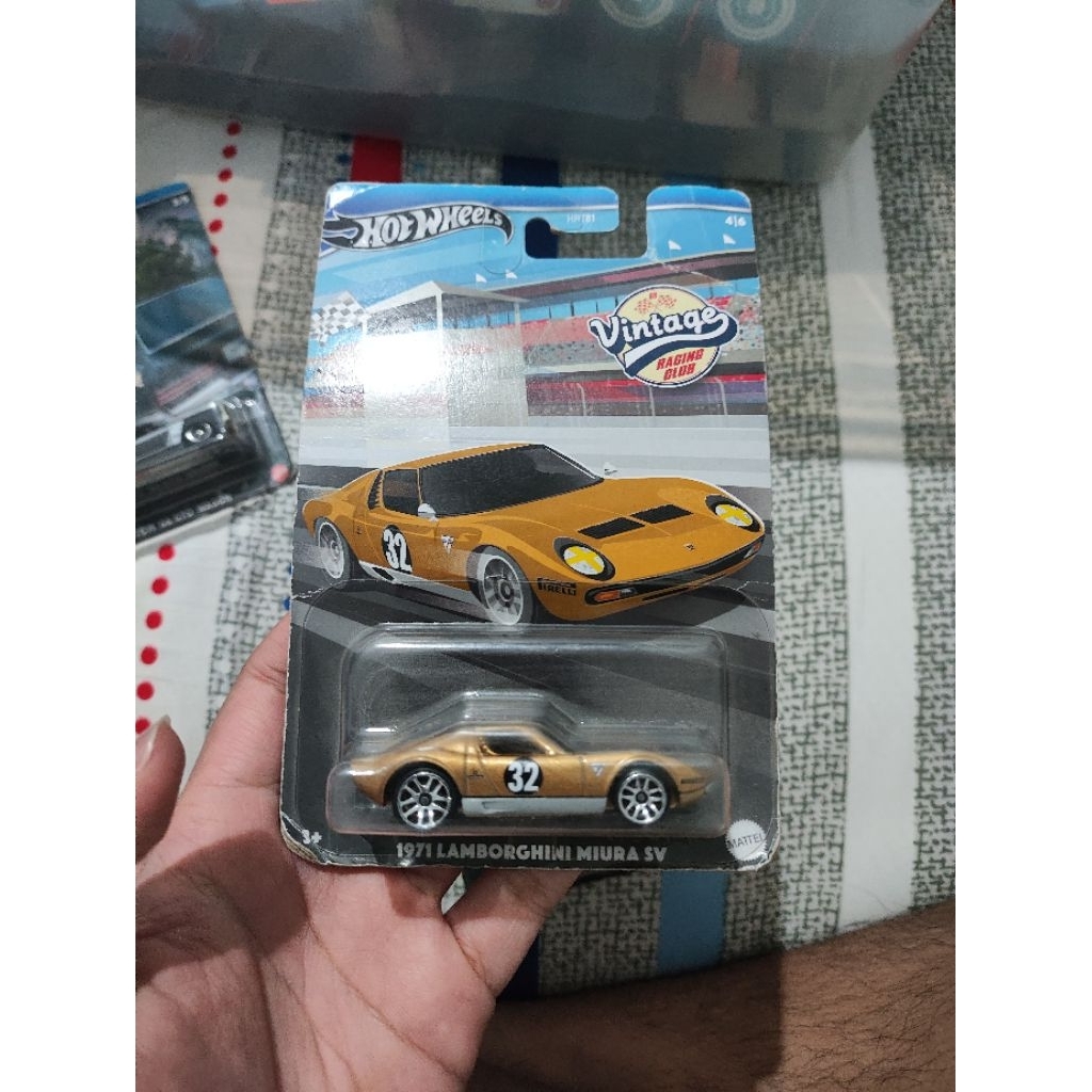 hotweels vintage Lamborghini miura sv
