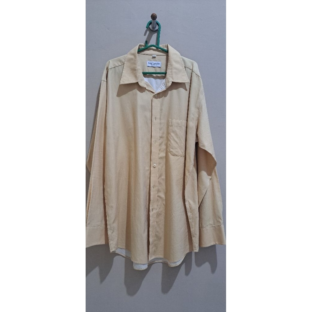 Preloved kemeja kerja pria lengan panjang merek Guy Laroche