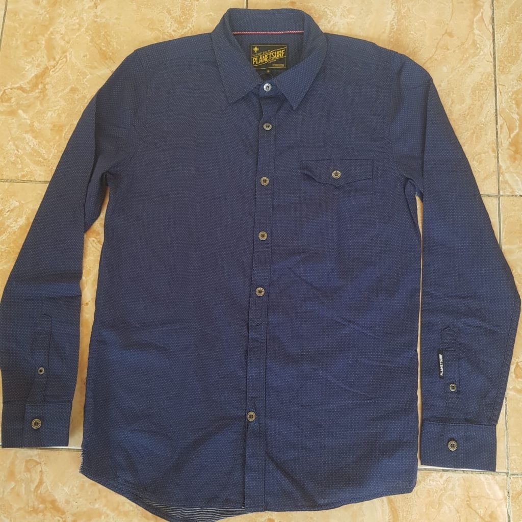 Kemeja planet surf (S) original