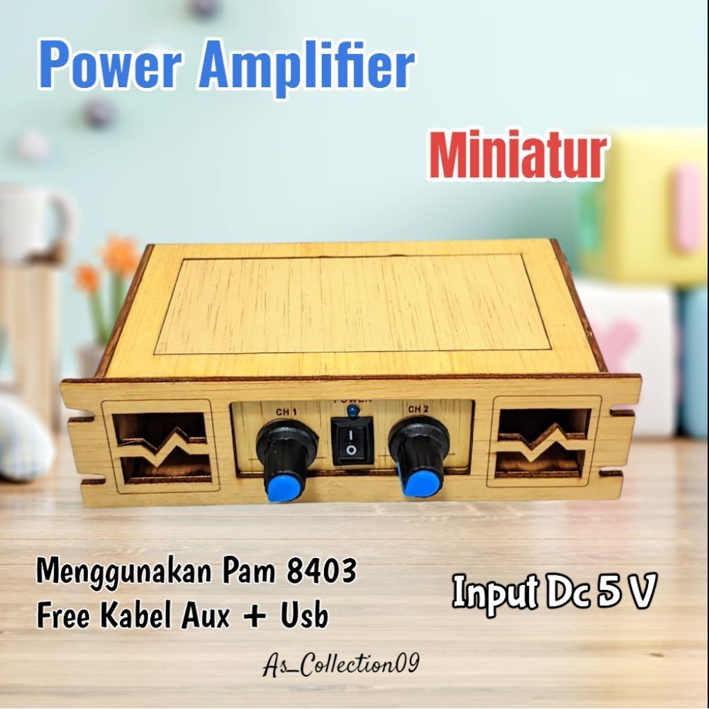 Mini Power Amplifier 2 channel