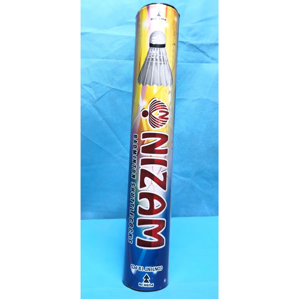 Termurah Kok Nizam Badminton 1 Slop Isi 12 Pcs  Shuttlecock Latihan Stabil