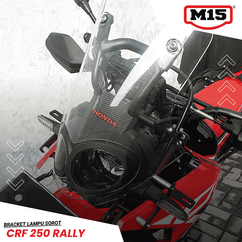 Bracket Lampu Sorot Honda CRF 250 Rally