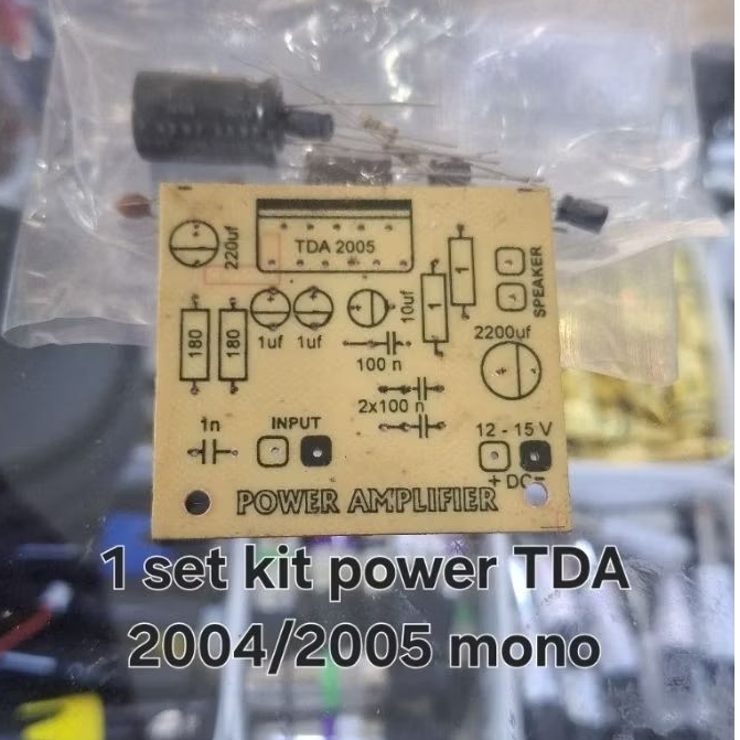 1 SET plus komponen KIT TDA 2004/2005 Mono