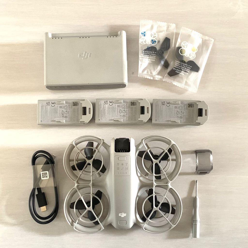 DJI Neo Fly More Combo Original (Drone Second Ultra Light 4K AI Camera)