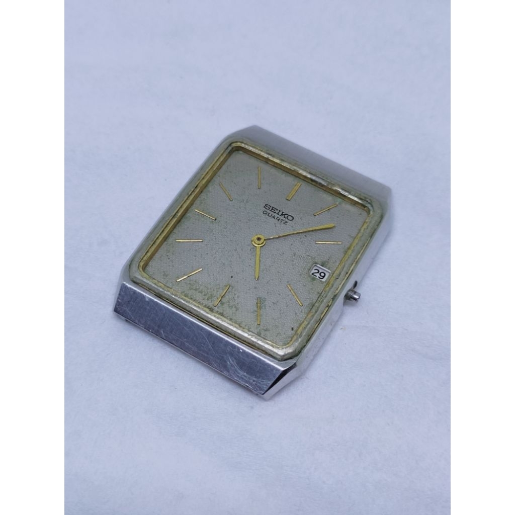 Seiko kotak case body dial mesin backcase jam tangan antik seikotank  6539 part arloji lawas vintage