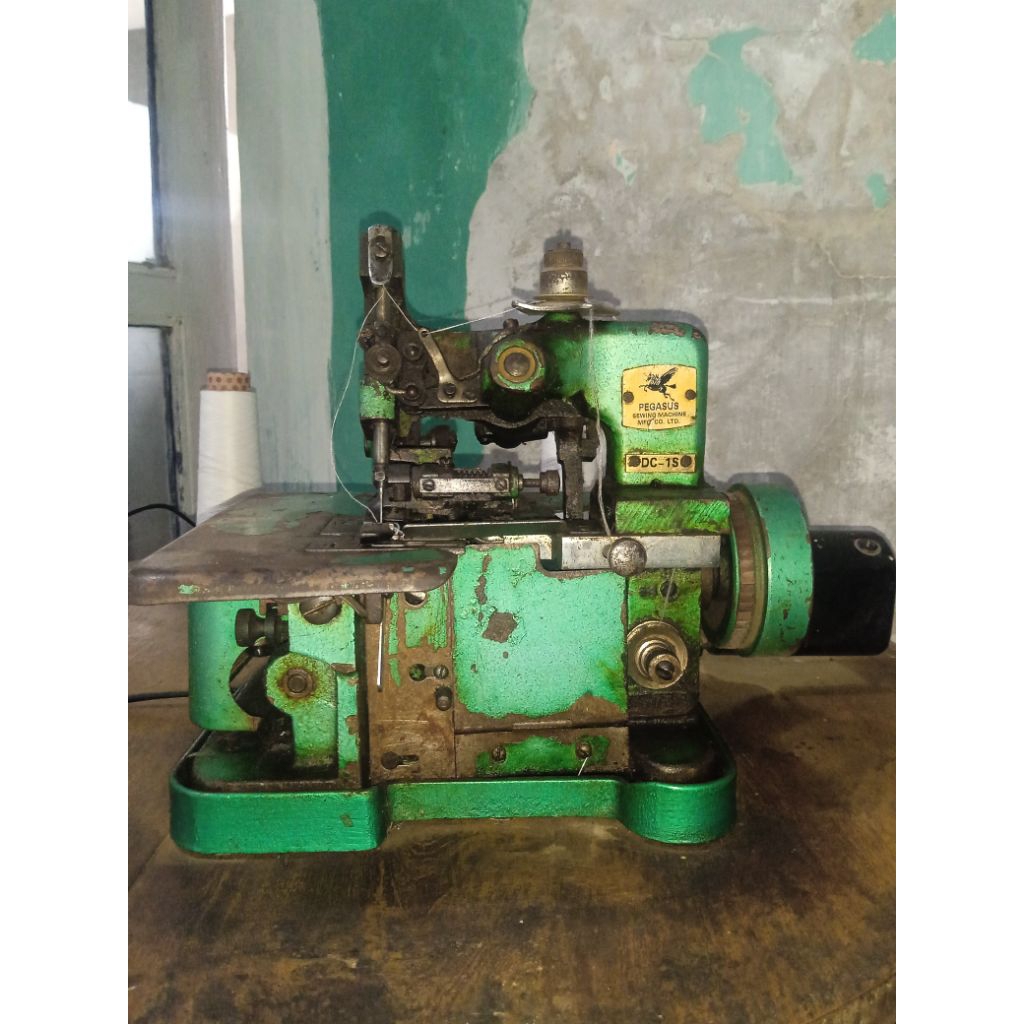Mesin obras pegasus benang 3 second