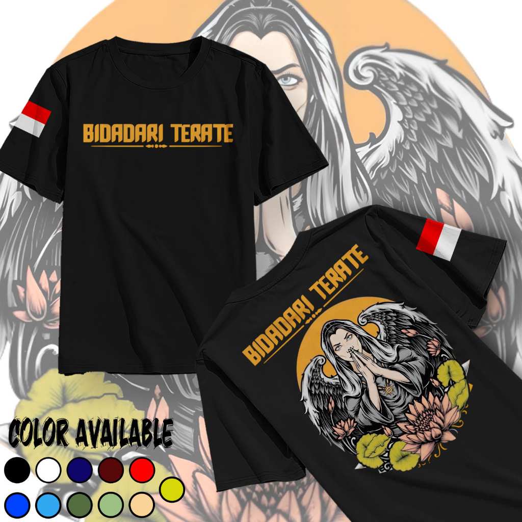 KAOS DEWASA PENCAK SILAT BIDADARI TERATE KAOS DEWASA PSHT BAJU DISTRO PSHT