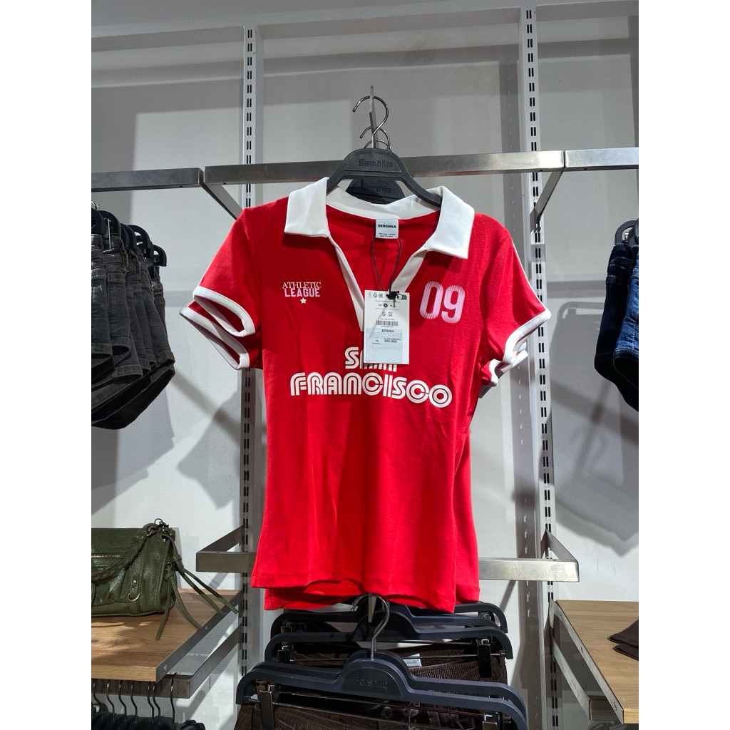 Jastip Bershka Kaos Polo