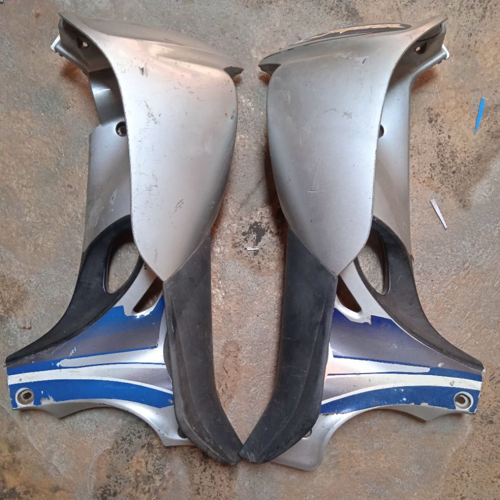 Legshield Tebeng Sayap Samping Depan Luar Dalam Jupiter Z Lama Old Kumbang 2002 - 2004