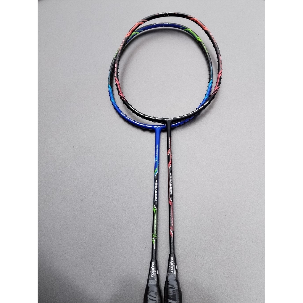 Raket Badminton Maxbolt Assasin Original 4UG5 30Lbs
