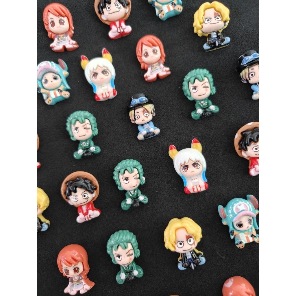 [5pcs] Magnet kulkas One Piece/ Sticker clay One Piece