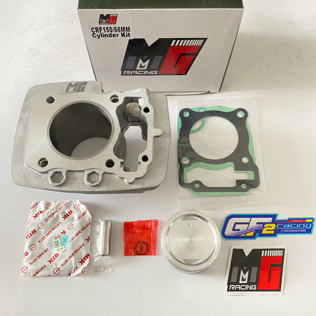 Blok borup crf verza 63.5 66 70 casting set piston ring rik Mg racing