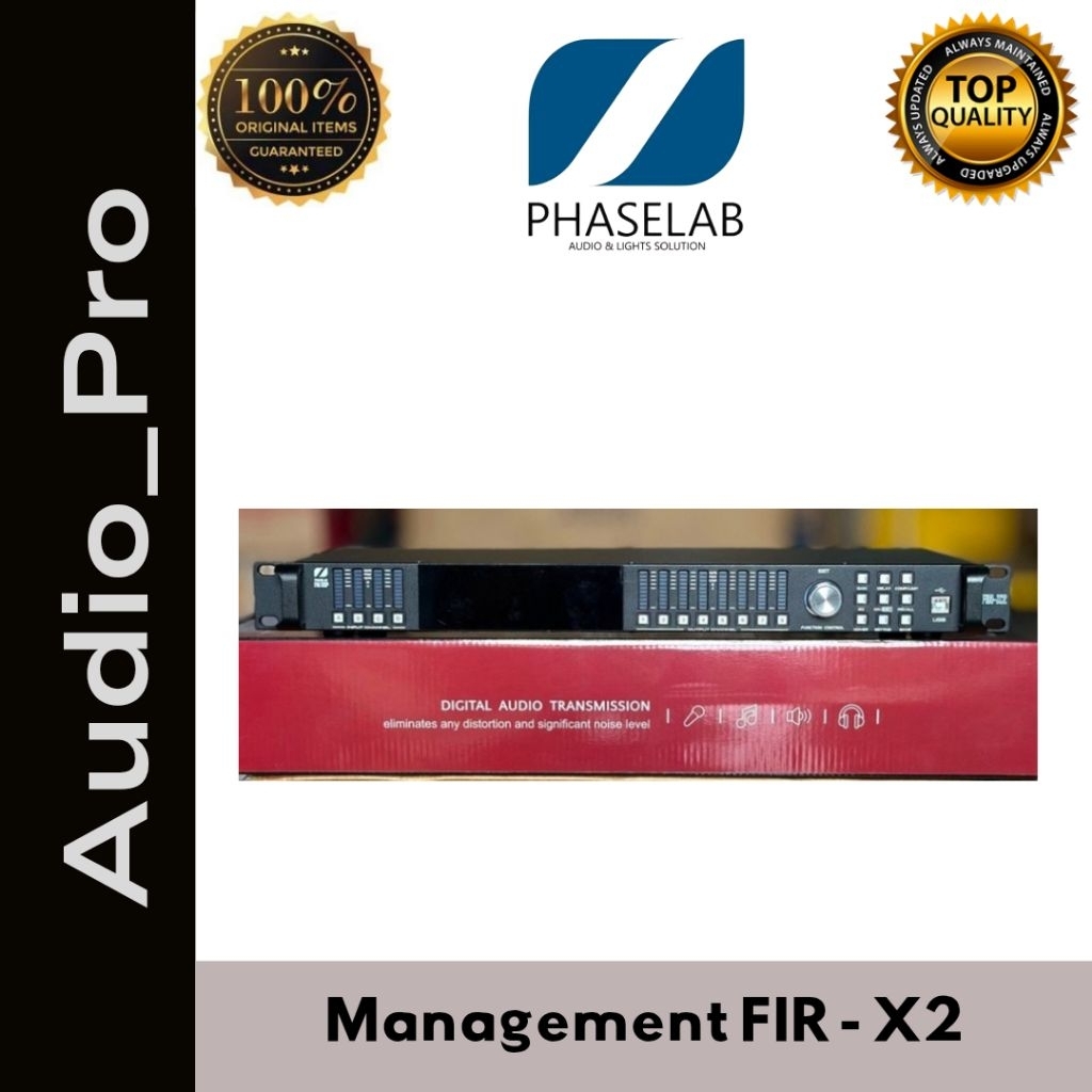 Management Phaselab FIR X2 / DLMS Phaselab FIR X2 / Speaker Management Phaselab FIR X2