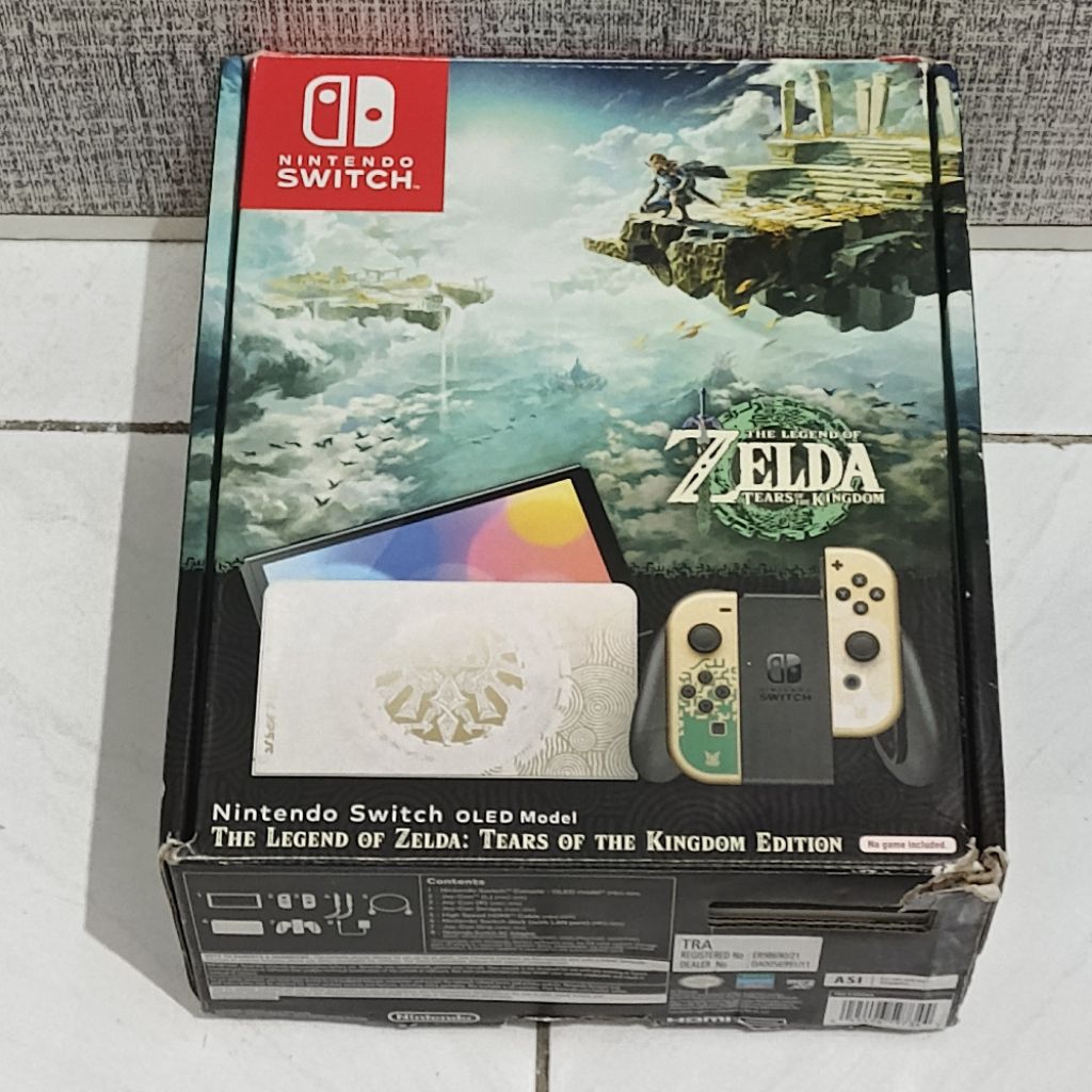 Nintendo Switch OLED OFW Zelda TOTK Edition