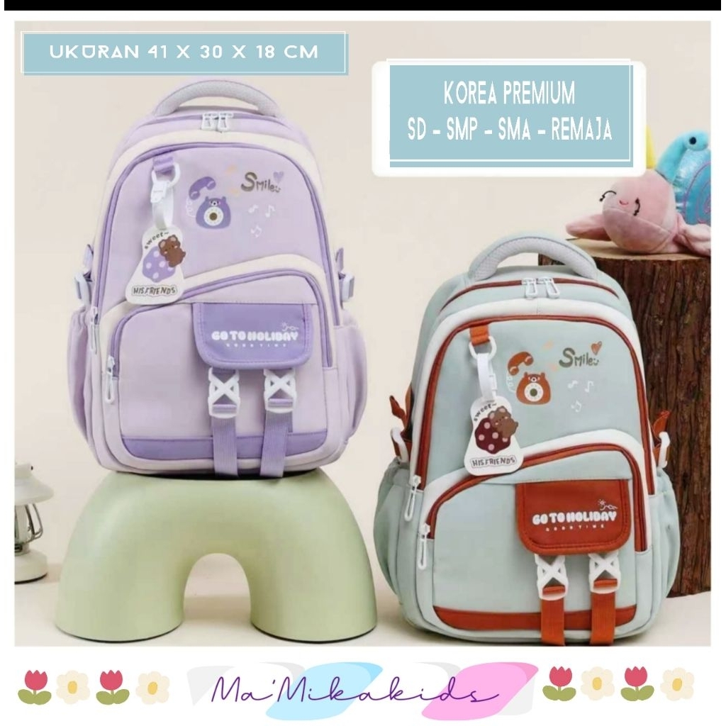 Tas Ransel Korea SD-SMP-SMA-REMAJA/ABG Premium