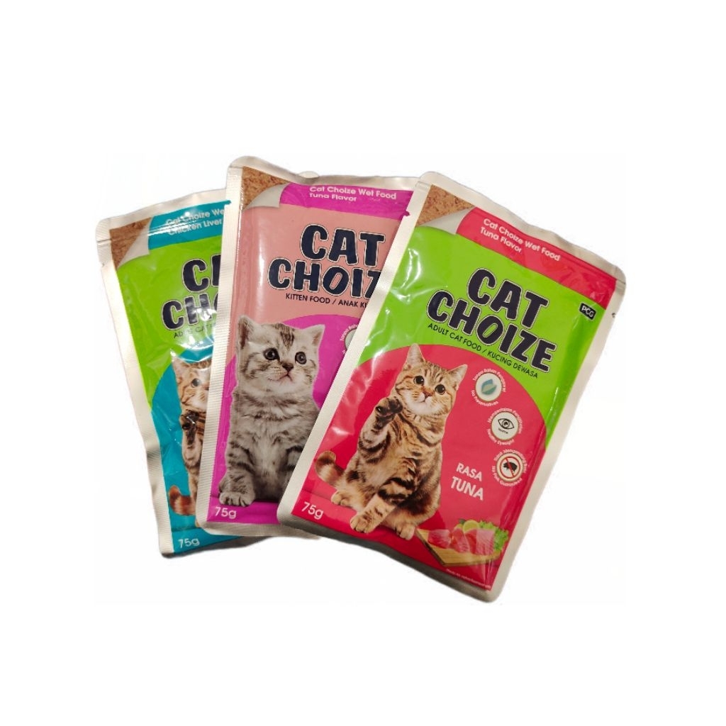 makanan Basah Wet Food Cat choize