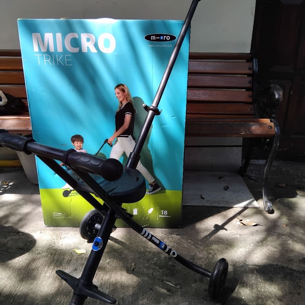 Micro Trike Black Preloved